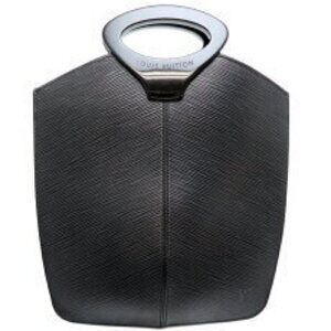 Louis Vuitton DemiLune Handbag Epi Leather Noir Black